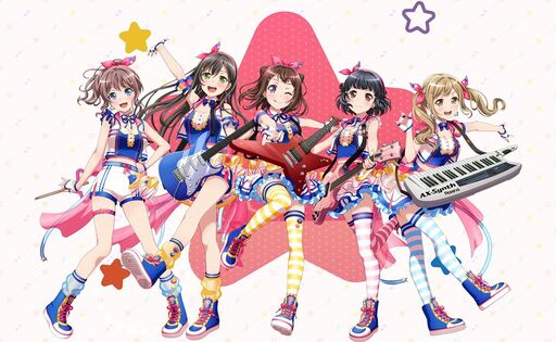 Poppin'Party 멤버 이미지