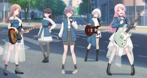 MyGO!!!!! 멤버 이미지 (애니메이션)